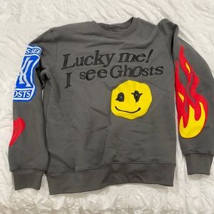 Kids see ghosts sweatshirt in large